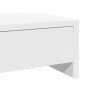 Soporte de monitor cajones madera ingeniería blanco 50x27x15 cm de , Bases y elevadores para ordenadores - Ref: Foro24-854661...