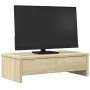 Soporte de monitor cajones madera roble Sonoma 50x27x15 cm de , Bases y elevadores para ordenadores - Ref: Foro24-854663, Pre...