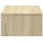 Soporte de monitor cajones madera roble Sonoma 50x27x15 cm de , Bases y elevadores para ordenadores - Ref: Foro24-854663, Pre...