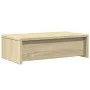 Soporte de monitor cajones madera roble Sonoma 50x27x15 cm de , Bases y elevadores para ordenadores - Ref: Foro24-854663, Pre...