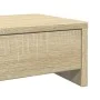 Soporte de monitor cajones madera roble Sonoma 50x27x15 cm de , Bases y elevadores para ordenadores - Ref: Foro24-854663, Pre...