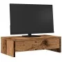 Soporte de monitor con cajones madera envejecida 50x27x15 cm de , Bases y elevadores para ordenadores - Ref: Foro24-854668, P...