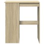 Mesa alta con estantes madera roble Sonoma 90x47,5x103,5 cm de , Mesas de cocina y de comedor - Ref: Foro24-854339, Precio: 7...