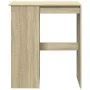 Mesa alta con estantes madera roble Sonoma 90x47,5x103,5 cm de , Mesas de cocina y de comedor - Ref: Foro24-854339, Precio: 7...
