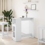 Mesa alta con estantes madera ingeniería 101x40x103,5 cm de , Mesas de cocina y de comedor - Ref: Foro24-854364, Precio: 88,0...