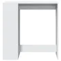 Mesa alta con estantes madera ingeniería 101x40x103,5 cm de , Mesas de cocina y de comedor - Ref: Foro24-854364, Precio: 87,0...