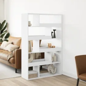 Estantería de madera de ingeniería blanca 100x33x156,5 cm de , Librerías y estanterías - Ref: Foro24-3309339, Precio: 117,24 ...