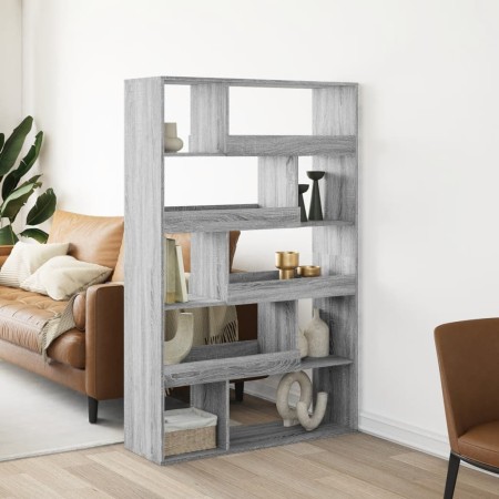 Separador de ambientes madera gris Sonoma 100x33x156,5 cm de , Librerías y estanterías - Ref: Foro24-3309497, Precio: 117,90 ...