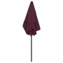 Sombrilla de playa rojo burdeos 180x120 cm de vidaXL, Sombrillas - Ref: Foro24-314723, Precio: 45,31 €, Descuento: %