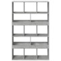 Separador de ambientes madera gris hormigón 100x33x156,5 cm de , Librerías y estanterías - Ref: Foro24-3309531, Precio: 113,6...