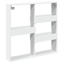 Armario de pared madera de ingeniería blanco 80x15x80 cm de , Estantes y estanterías - Ref: Foro24-854544, Precio: 27,94 €, D...