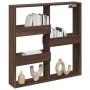 Armario de pared madera de ingeniería marrón roble 80x15x80 cm de , Estantes y estanterías - Ref: Foro24-854550, Precio: 37,3...