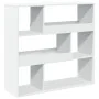 Estantería de madera de ingeniería blanca 100x33x94,5 cm de , Librerías y estanterías - Ref: Foro24-3309474, Precio: 75,49 €,...