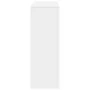 Estantería de madera de ingeniería blanca 100x33x94,5 cm de , Librerías y estanterías - Ref: Foro24-3309474, Precio: 75,49 €,...