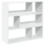 Estantería de madera de ingeniería blanca 100x33x94,5 cm de , Librerías y estanterías - Ref: Foro24-3309474, Precio: 75,49 €,...
