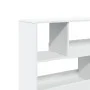 Estantería de madera de ingeniería blanca 100x33x94,5 cm de , Librerías y estanterías - Ref: Foro24-3309474, Precio: 75,49 €,...