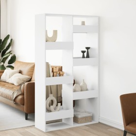 Separador de ambientes madera ingeniería blanco 100x33x175 cm de , Librerías y estanterías - Ref: Foro24-3309573, Precio: 108...