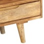 Mueble de TV madera maciza de mango 140x30x41 cm de , Muebles TV - Ref: Foro24-352783, Precio: 145,38 €, Descuento: %