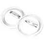 Set of 100 acrylic button badges with pin, 37 mm. by , Badges - Ref: Foro24-30162, Price: 18,54 €, Discount: %