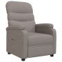 Sillón reclinable de tela gris taupe de , Sillones - Ref: Foro24-344898, Precio: 217,79 €, Descuento: %