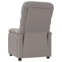 Sillón reclinable de tela gris taupe de , Sillones - Ref: Foro24-344898, Precio: 213,78 €, Descuento: %