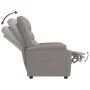 Sillón reclinable de tela gris taupe de , Sillones - Ref: Foro24-344898, Precio: 213,78 €, Descuento: %