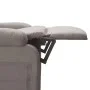 Sillón reclinable de tela gris taupe de , Sillones - Ref: Foro24-344898, Precio: 213,78 €, Descuento: %