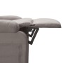 Sillón reclinable de tela gris taupe de , Sillones - Ref: Foro24-344898, Precio: 217,79 €, Descuento: %