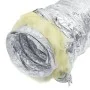 Isoliertes Lüftungsrohr aus Aluminium, 6 m lang, Ø12,5 cm. von , Luftkanäle - Ref: Foro24-4008071, Preis: 34,85 €, Rabatt: %