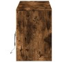 Mueble de TV LED madera ingeniería roble ahumado 140x34x50 cm de , Muebles TV - Ref: Foro24-3307923, Precio: 116,00 €, Descue...