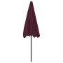 Sombrilla de playa rojo burdeos 200x125 cm de vidaXL, Sombrillas - Ref: Foro24-314731, Precio: 50,92 €, Descuento: %