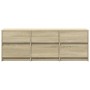 Mueble de TV LED madera de ingeniería roble Sonoma 140x34x50 cm de , Muebles TV - Ref: Foro24-3307921, Precio: 148,30 €, Desc...