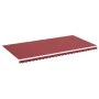 Tela de repuesto para toldo rojo burdeos 6x3 m de vidaXL, Toldos - Ref: Foro24-311973, Precio: 86,96 €, Descuento: %