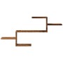 Estante de pared madera de ingeniería envejecida 104x15x49 cm de , Estantes y estanterías - Ref: Foro24-853207, Precio: 31,22...