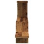 Estante de pared madera de ingeniería envejecida 104x15x49 cm de , Estantes y estanterías - Ref: Foro24-853207, Precio: 31,22...
