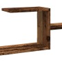 Estante de pared madera de ingeniería envejecida 104x15x49 cm de , Estantes y estanterías - Ref: Foro24-853207, Precio: 31,22...