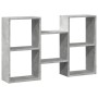 Estantería de pared madera ingeniería gris hormigón 96x18x60 cm de , Estantes y estanterías - Ref: Foro24-853230, Precio: 42,...