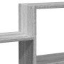 Estantería de pared madera ingeniería gris Sonoma 96x18x60 cm de , Estantes y estanterías - Ref: Foro24-853232, Precio: 41,66...