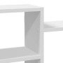 Estantería de pared madera de ingeniería blanca 129x18x42 cm de , Estantes y estanterías - Ref: Foro24-853218, Precio: 62,17 ...