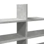 Estante pared madera ingeniería gris hormigón 124,5x18x60,5 cm de , Estantes y estanterías - Ref: Foro24-853266, Precio: 35,7...
