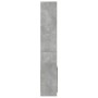Aparador alto madera de ingeniería gris hormigón 63x33x180 cm de , Librerías y estanterías - Ref: Foro24-3309603, Precio: 90,...
