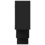 Estantería de pared madera de ingeniería negra 159x18x66 cm de , Estantes y estanterías - Ref: Foro24-853300, Precio: 52,14 €...