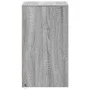 Mesitas de noche luces LED 2 uds madera ingeniería gris Sonoma de , Mesitas de noche - Ref: Foro24-852009, Precio: 90,65 €, D...