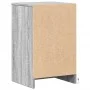 Mesitas de noche luces LED 2 uds madera ingeniería gris Sonoma de , Mesitas de noche - Ref: Foro24-852009, Precio: 90,65 €, D...