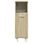 Armario de baño madera ingeniería roble Sonoma 30,5x30x95 cm de , Muebles de baño - Ref: Foro24-849630, Precio: 49,33 €, Desc...