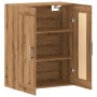 Armario de pared madera ingeniería roble artisian 69,5x34x90 cm de , Aparadores - Ref: Foro24-857313, Precio: 80,73 €, Descue...