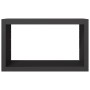 Leñero de acero negro 100x40x60 cm de , Bolsas y soportes de leña - Ref: Foro24-850982, Precio: 111,91 €, Descuento: %