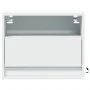 Mesita de noche de pared con luces LED blanco de , Mesitas de noche - Ref: Foro24-852061, Precio: 33,69 €, Descuento: %