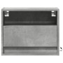 Mesitas de noche de pared con luces LED 2 uds gris hormigón de , Mesitas de noche - Ref: Foro24-852068, Precio: 58,48 €, Desc...