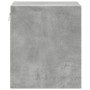 Mesitas de noche de pared con luces LED 2 uds gris hormigón de , Mesitas de noche - Ref: Foro24-852068, Precio: 58,48 €, Desc...